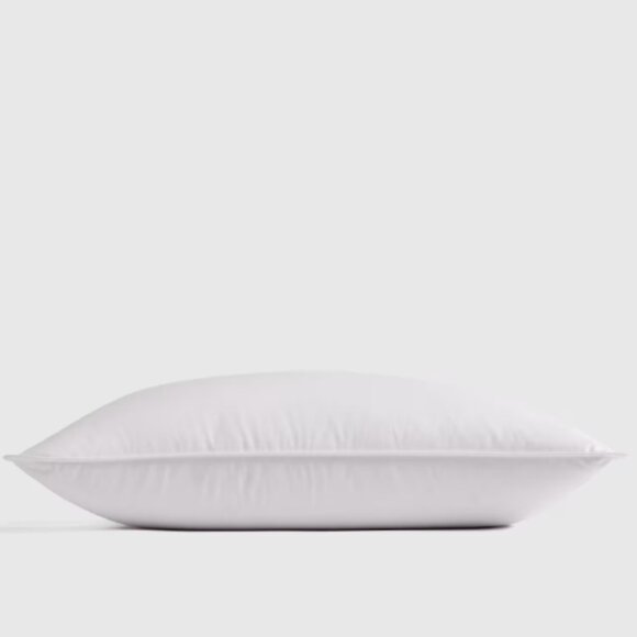 NWT QUINCE LUXE GOOSE DOWN STANDARD PILLOW COTTON FEATHER SOFT/MEDIUM RET 119.90 - Picture 2 of 8